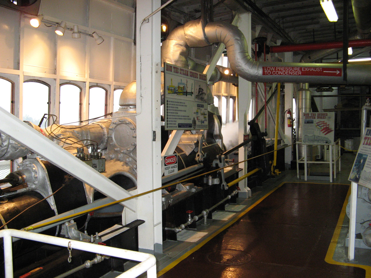 Steamboat Natchez, Steamboat Natchez Engine Room