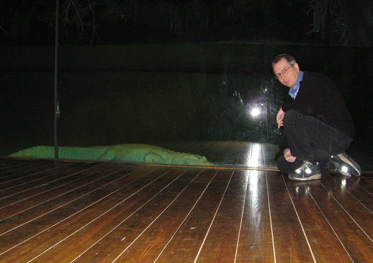 Audubon Zoo, White Alligator + Scotsman