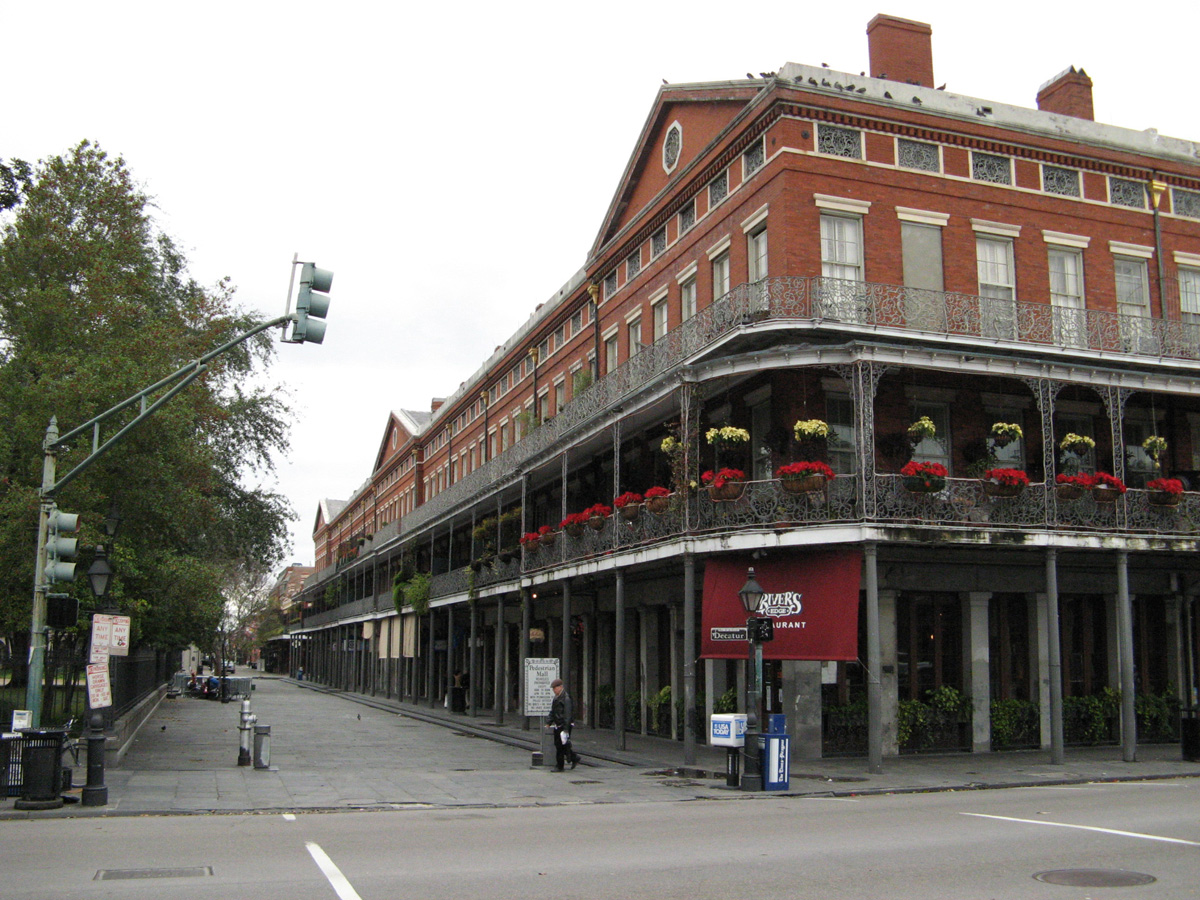 French Quarter, East of Jackson Square
