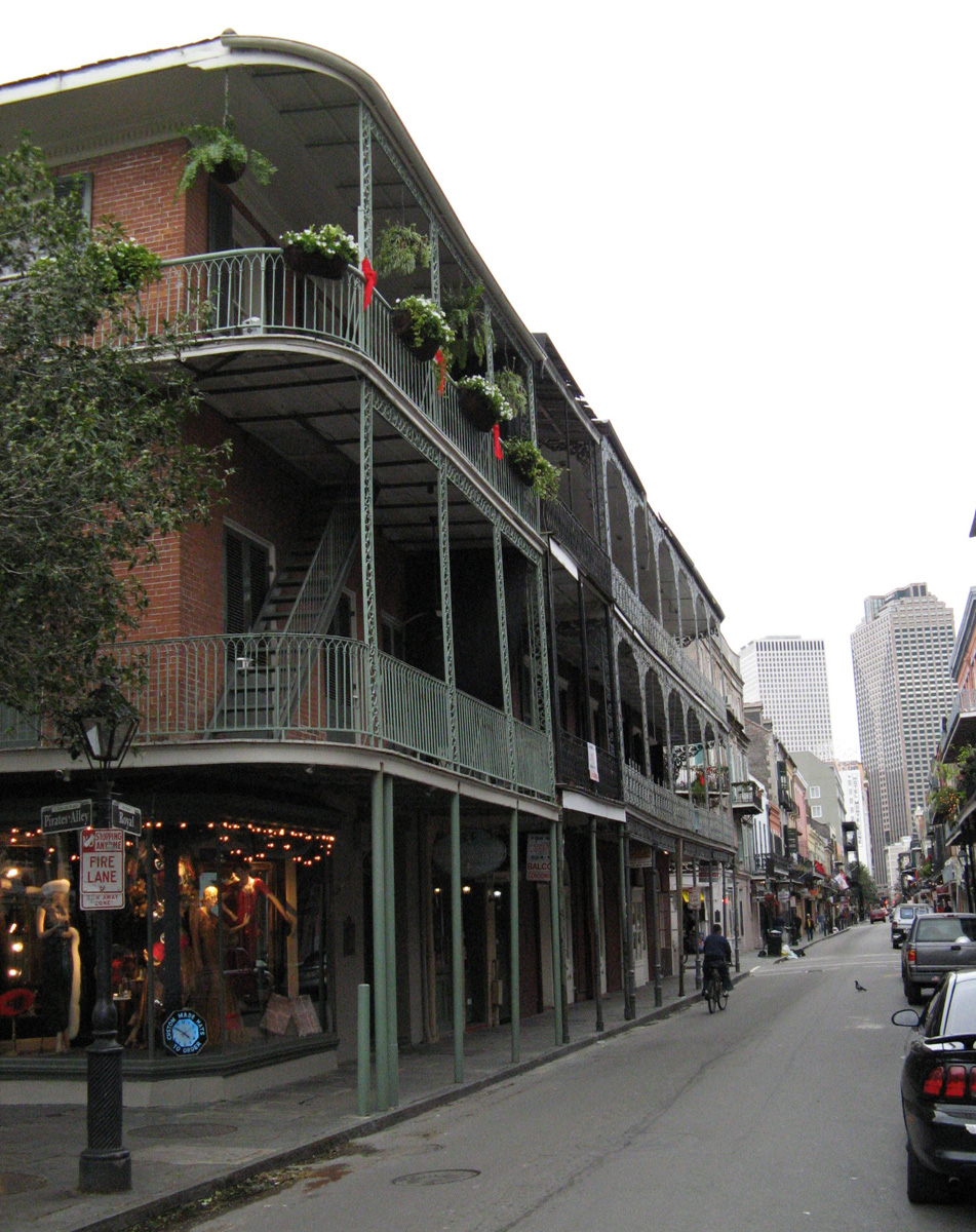 French Quarter, Royal St West from Pirate