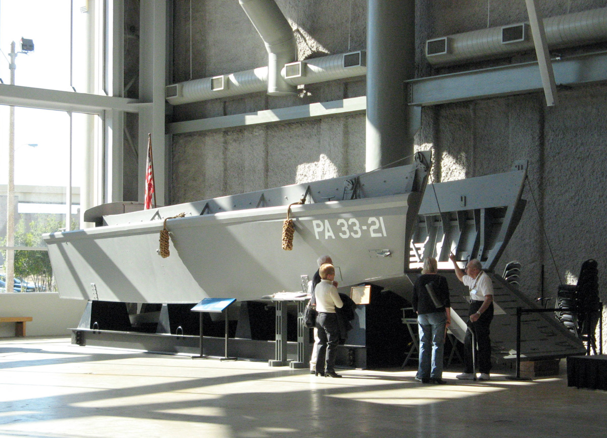 National WWII Museum, WWII Museum: Higgins Landing Craft