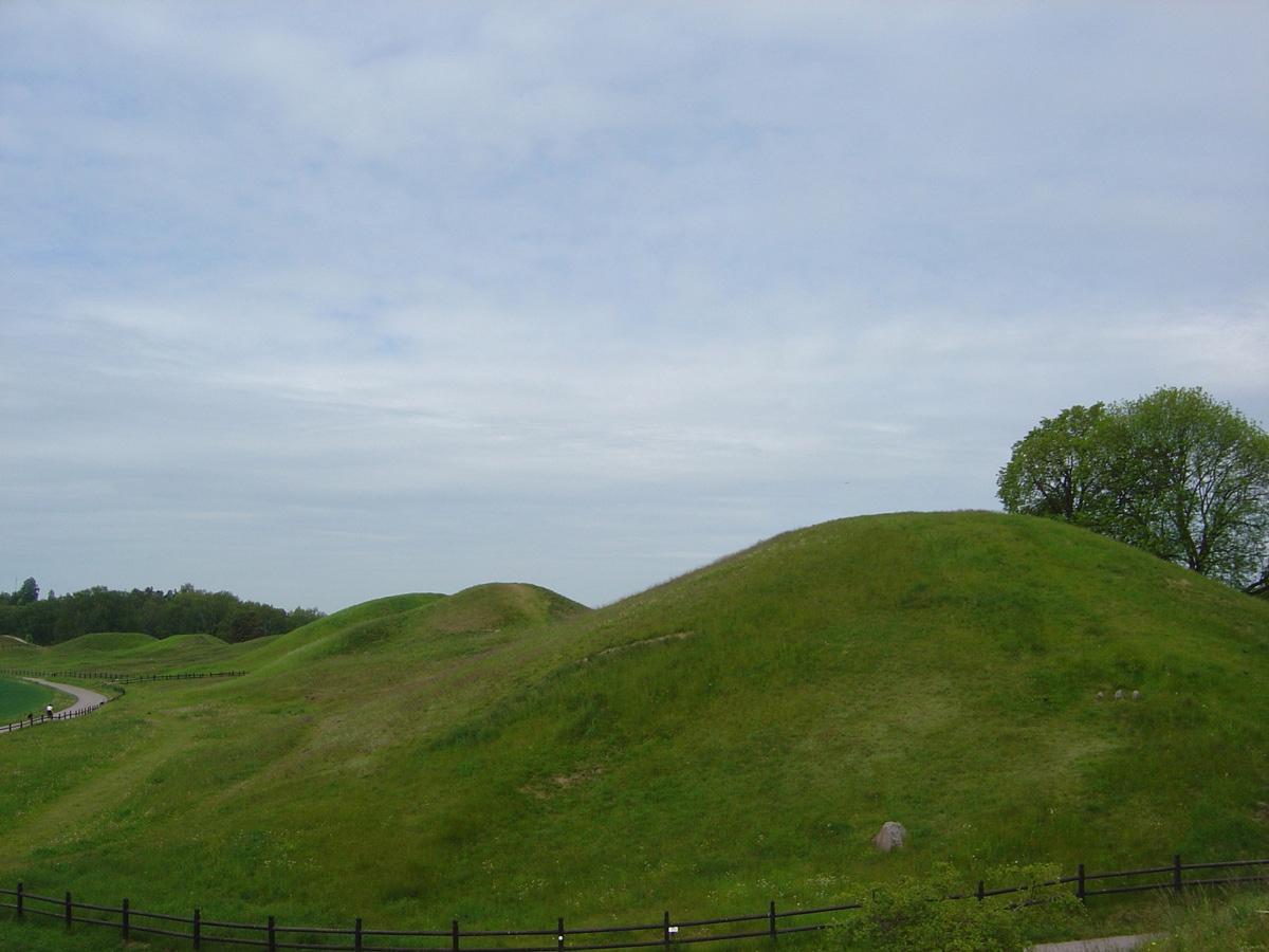 Uppsala 2006, Royal mounds