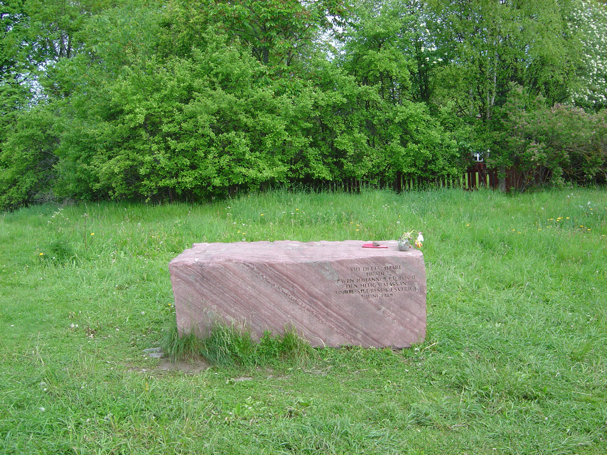 Uppsala 2006, Papal Altar