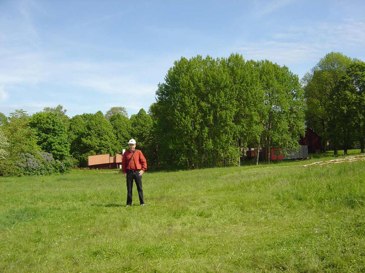 Uppsala 2006, Scotsman at sacred grove