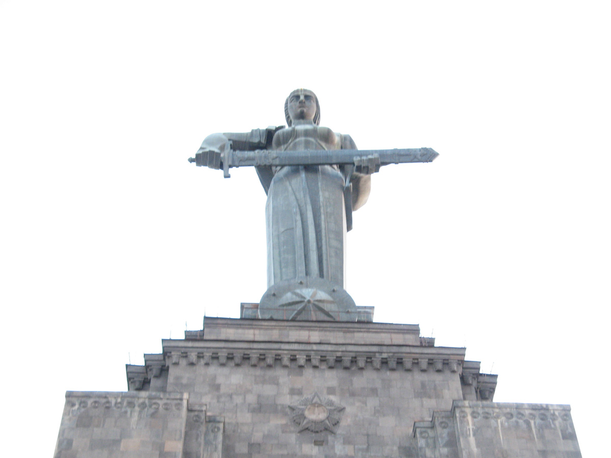 Armenia 2007, Yerevan: Mother Armenia closeup