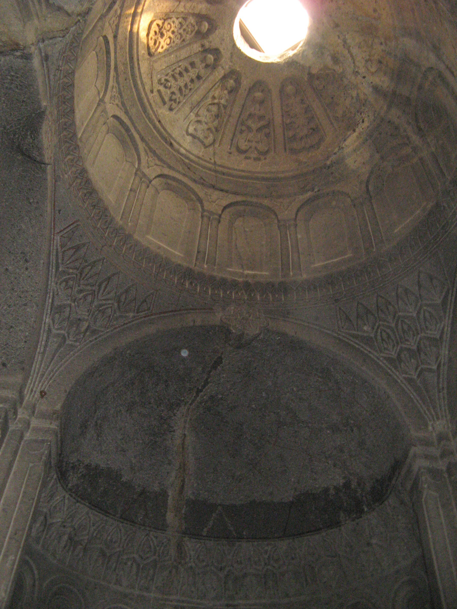 Armenia 2007, Armenia: Geghard Monastery Rock cut chamber
