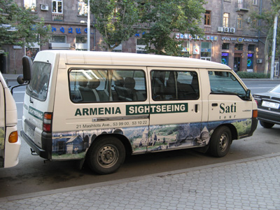 Yerevan: Sati Tours, Armenia 2007