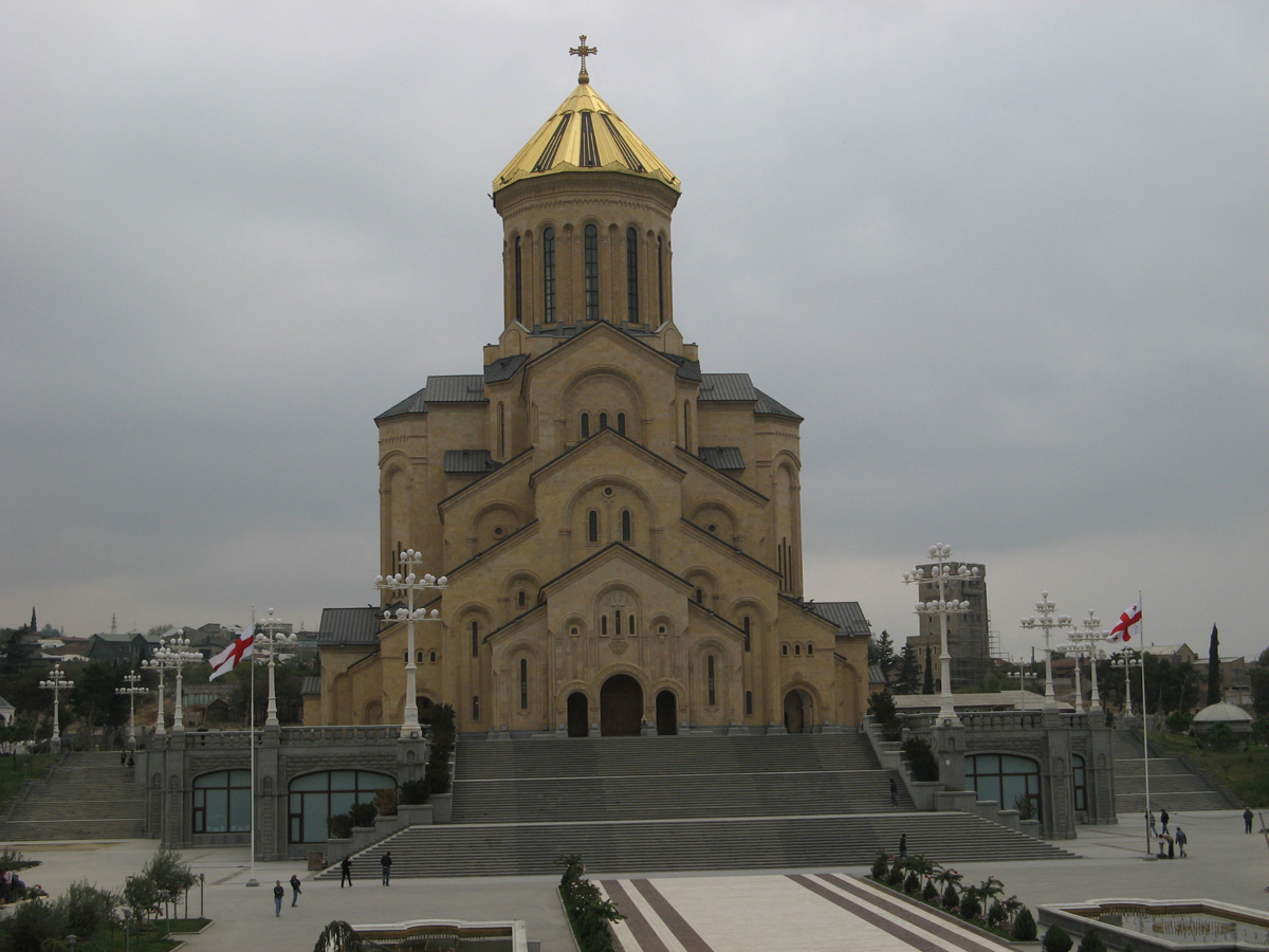 Georgia 2007, Tbilisi: Sameba Cathedral 21st Century