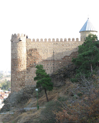 Tbilisi: Narikala Fortress, Georgia 2007