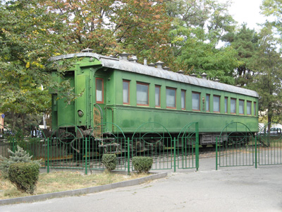 Stalin Museum: Armoured Railcar, Georgia 2007
