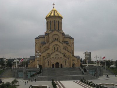 Tbilisi: Sameba Cathedral 21st Century, Georgia 2007