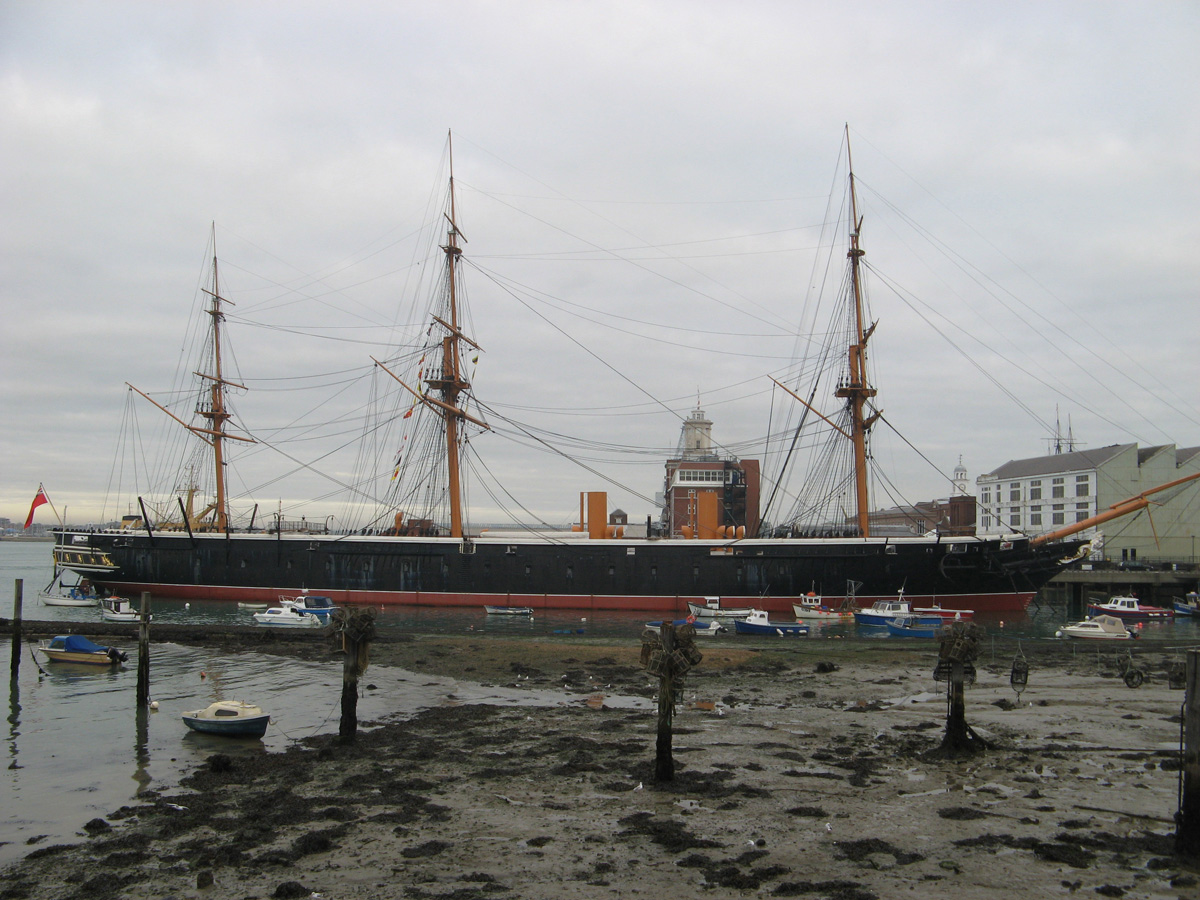 London & Portsmouth 2007, Portsmouth: HMS Warrior