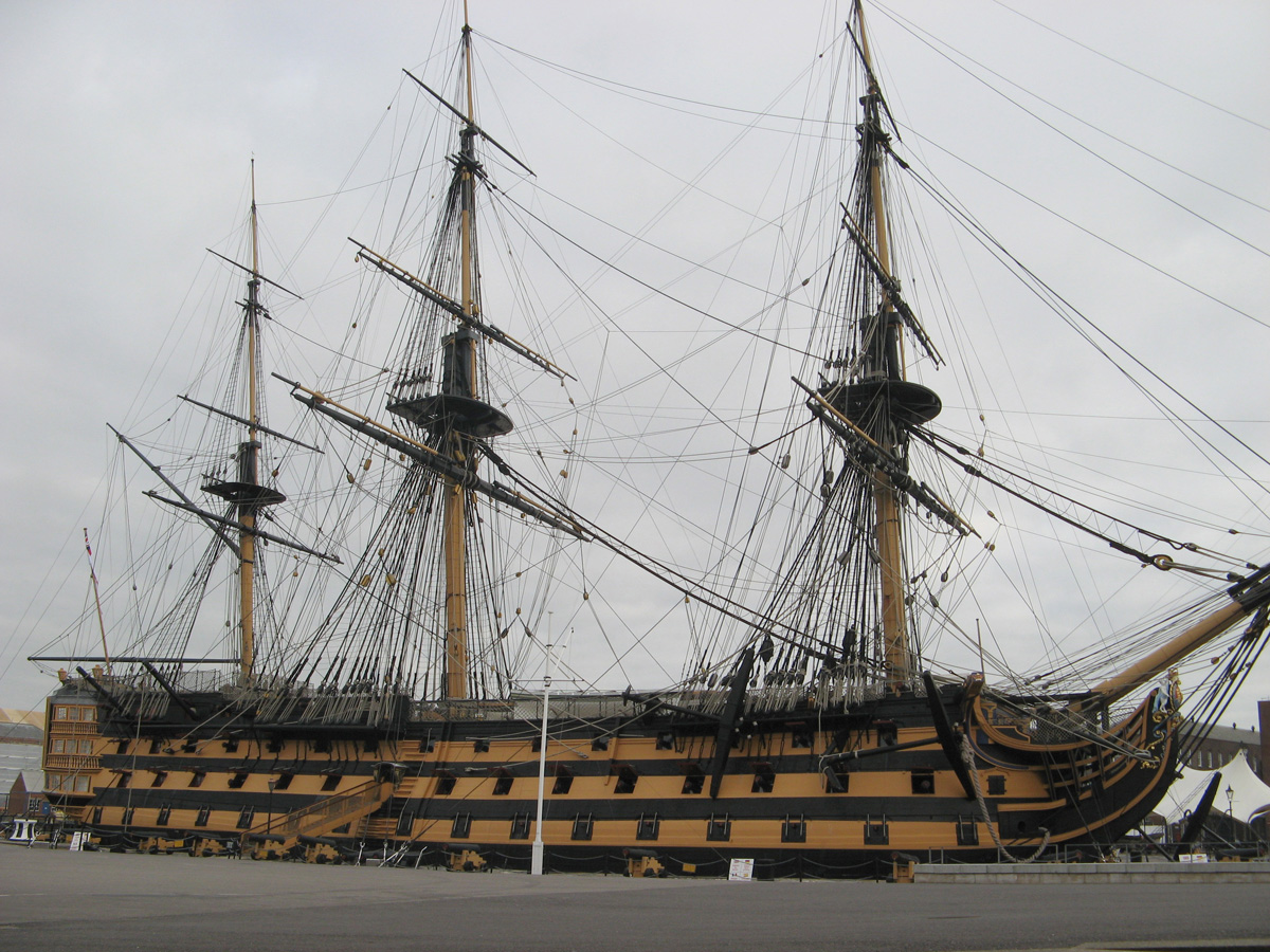 London & Portsmouth 2007, Portsmouth: HMS Victory