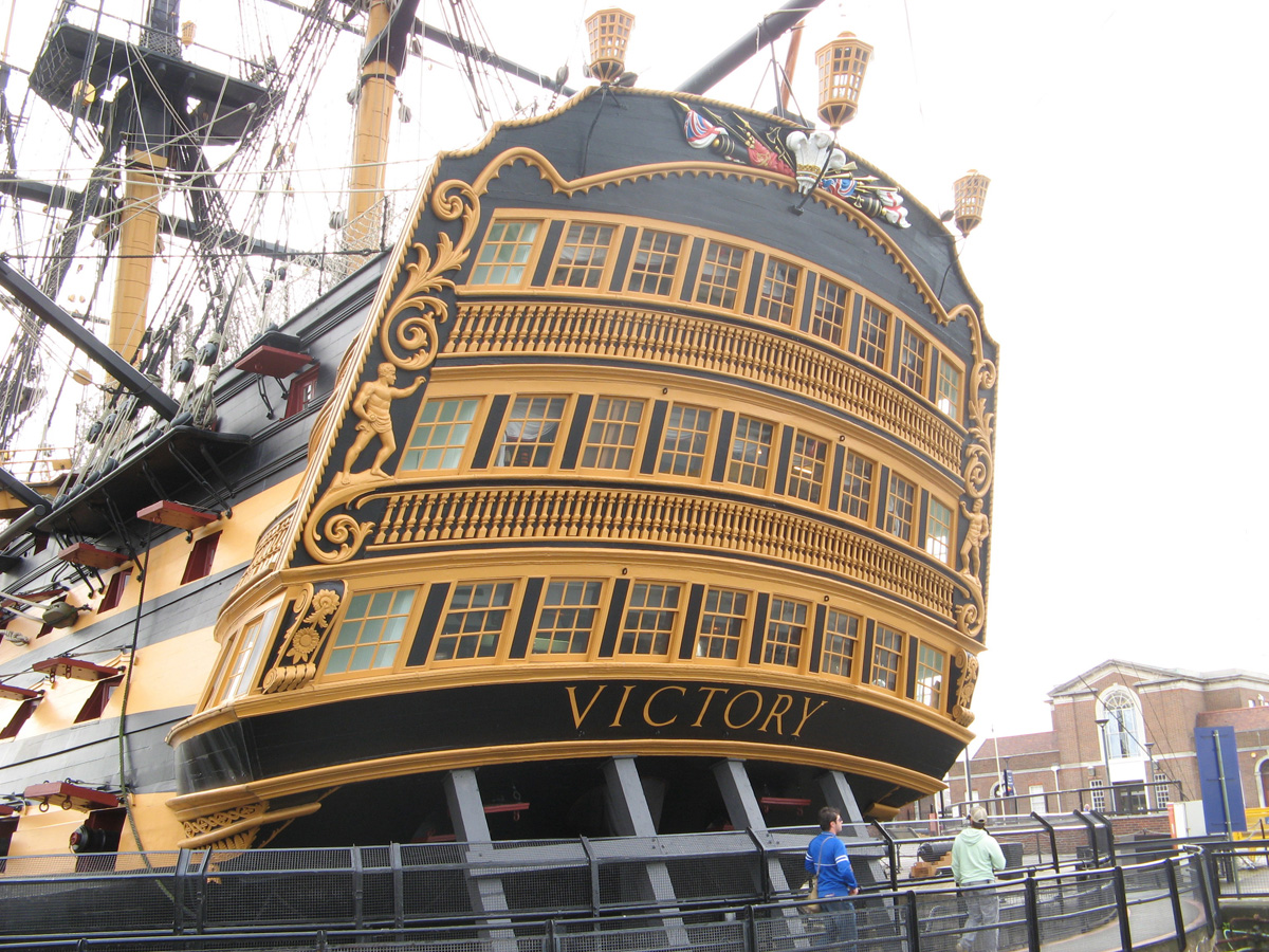 London & Portsmouth 2007, Portsmouth: HMS Victory