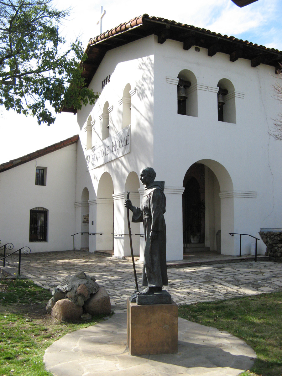 San Luis Obispo, Statue of Father Junipero Serra
