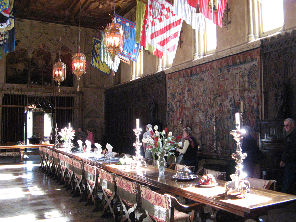 Hearst Castle, San Simeon, Dining Room