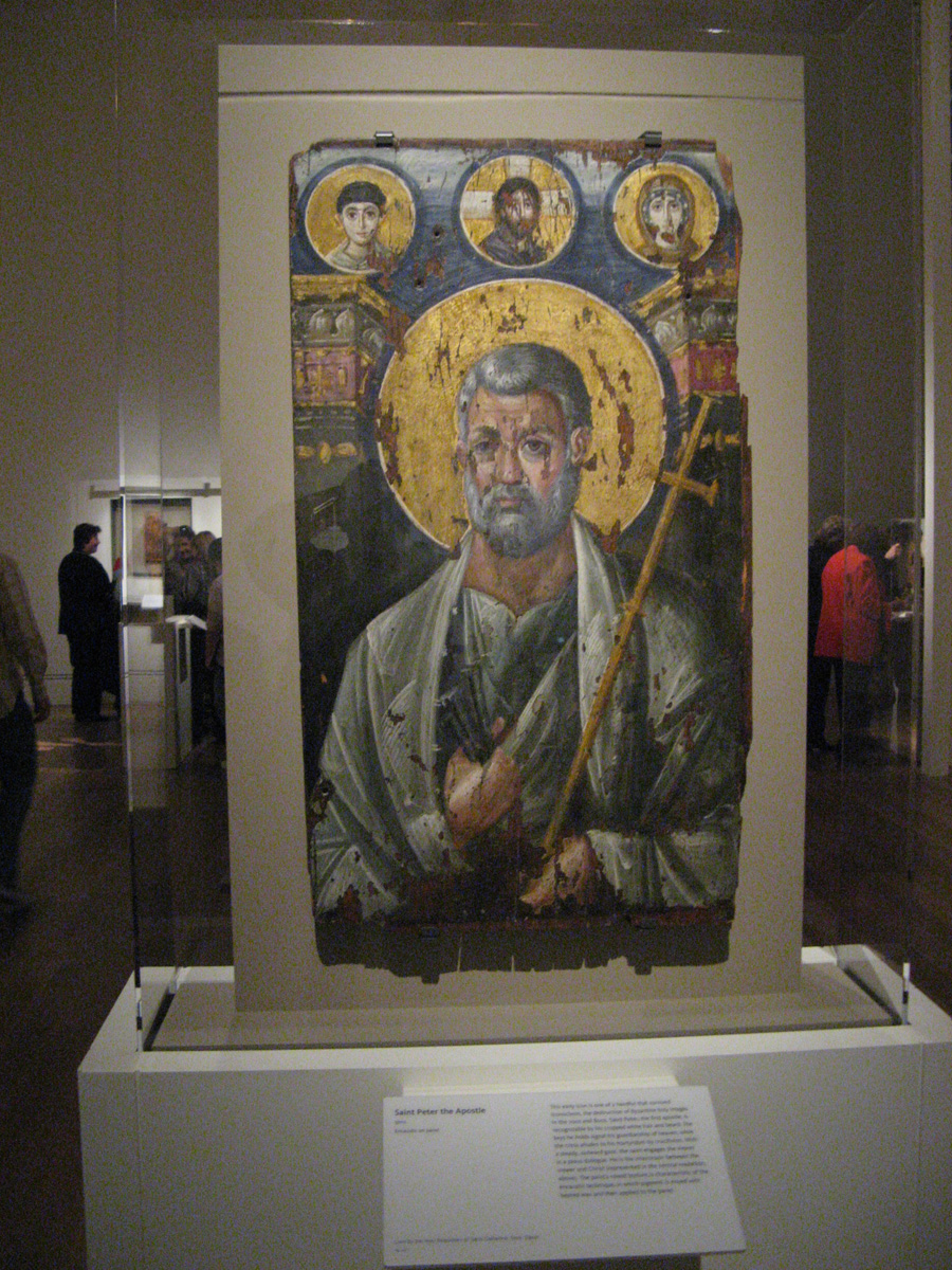Getty Center, Icons of Sinai: St Peter Late Roman, around the 6th Century.