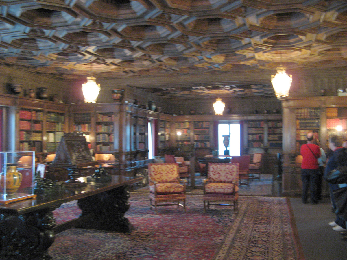 Hearst Castle, San Simeon, Main Library
