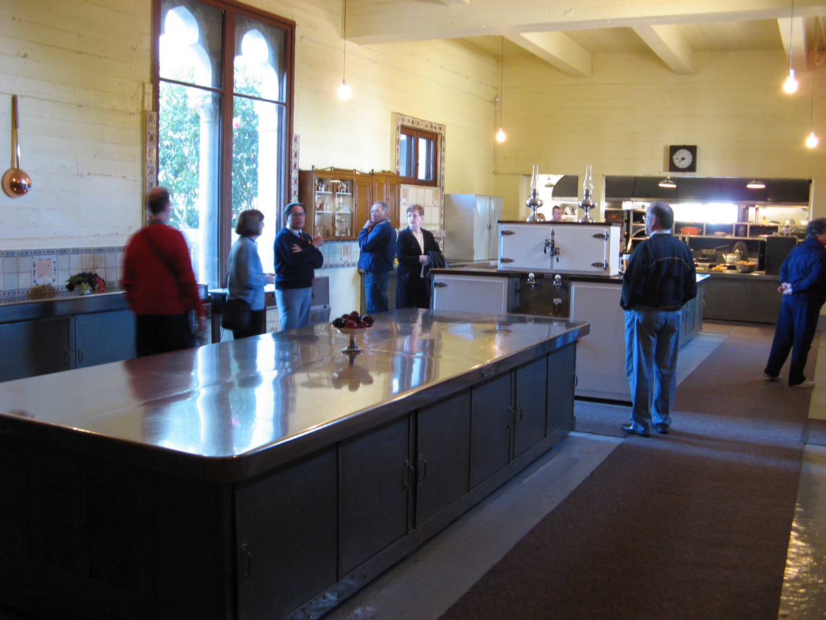 Hearst Castle, San Simeon, Hearst Castle Kitchen With all modern conveniences!