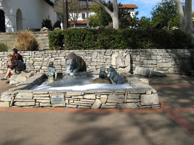 California Bears, San Luis Obispo, Heart Castle and Getty Museum, 2007