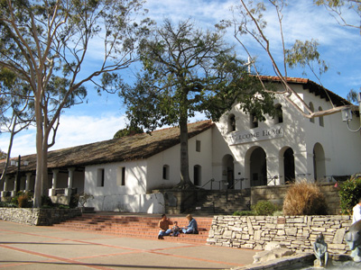Mission San Luis Obispo, Heart Castle and Getty Museum, 2007