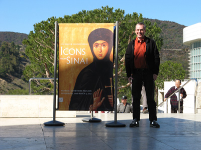 Icons of Sinai + Scotsman, Getty Center, Heart Castle and Getty Museum, 2007