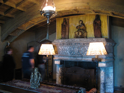 Room in Hearst's private suite, Hearst Castle, San Simeon, Heart Castle and Getty Museum, 2007