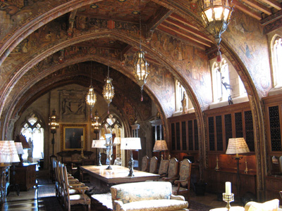 Private Library, Hearst Castle, San Simeon, Heart Castle and Getty Museum, 2007