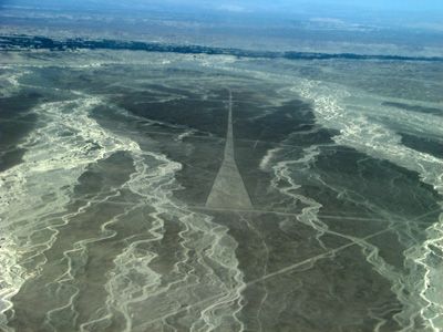 Nazca: Trapezoid <small>(With boosted contrast)</small>, Peru 2007