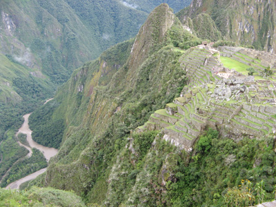Machu Picchu to River, Peru 2007