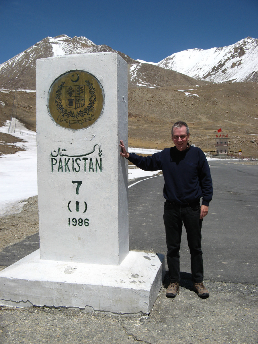 Khunjerab to Islamabad, Scotsman at Khunjerab Pass