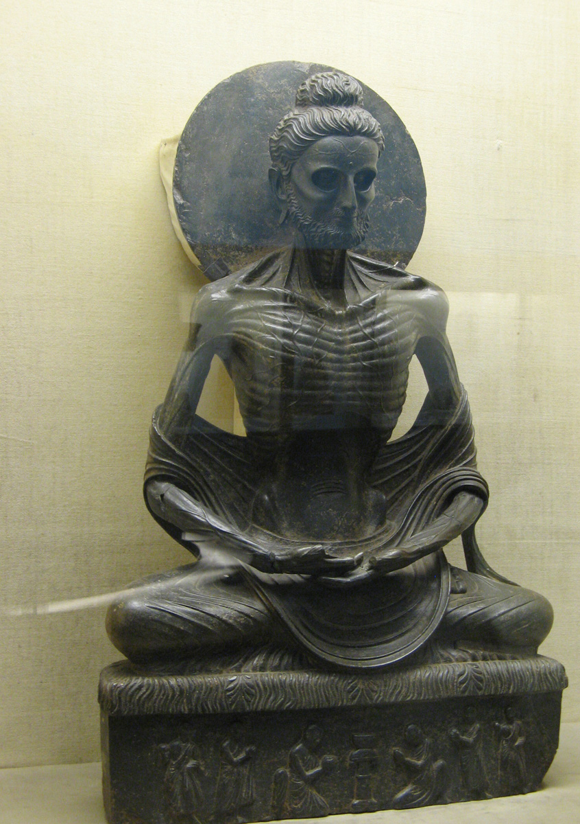 Lahore, Lahore Museum: Starving Buddha