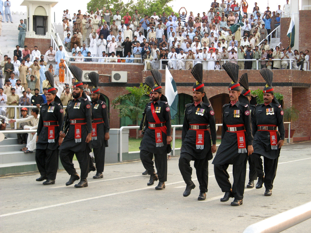 Wagha, The Pakistan Team