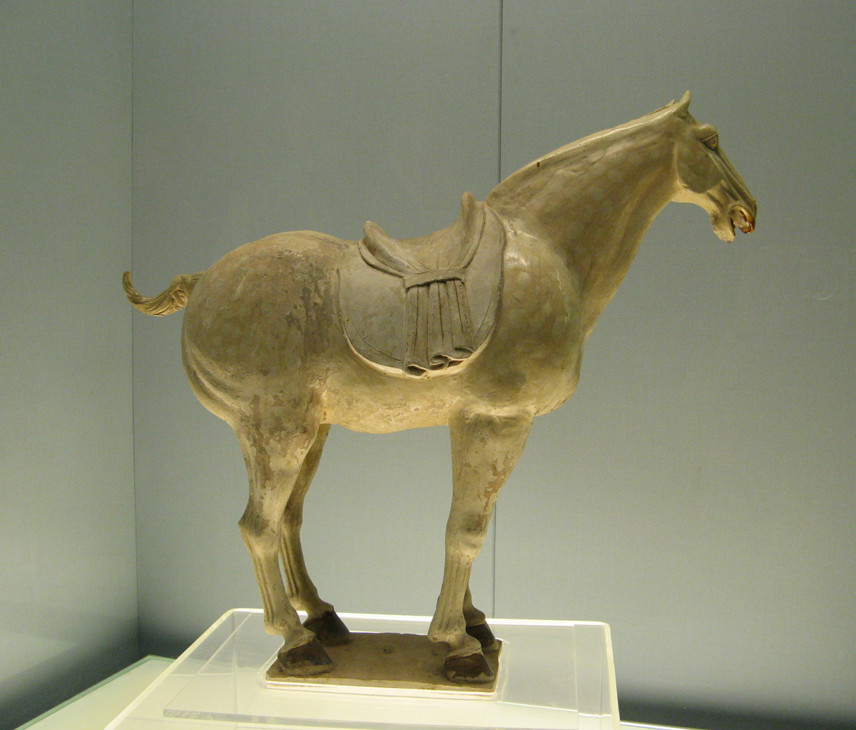 Shanghai, Polychrome Horse Tang, 618-907