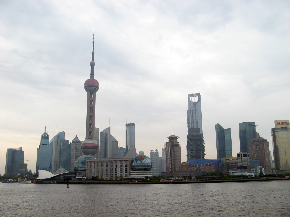 Shanghai, Pudong, from the Bund
