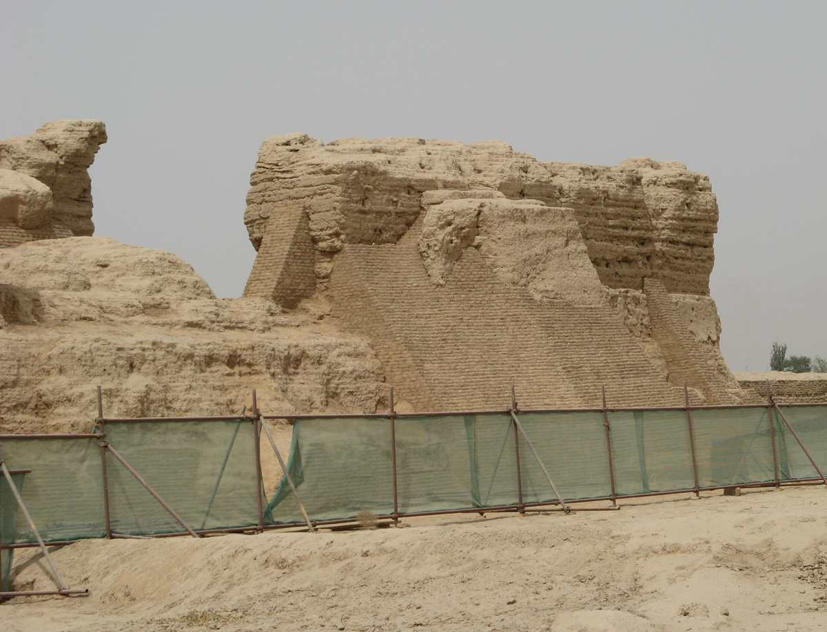 Around Turpan, Gaochang: Aggressive Preservation
