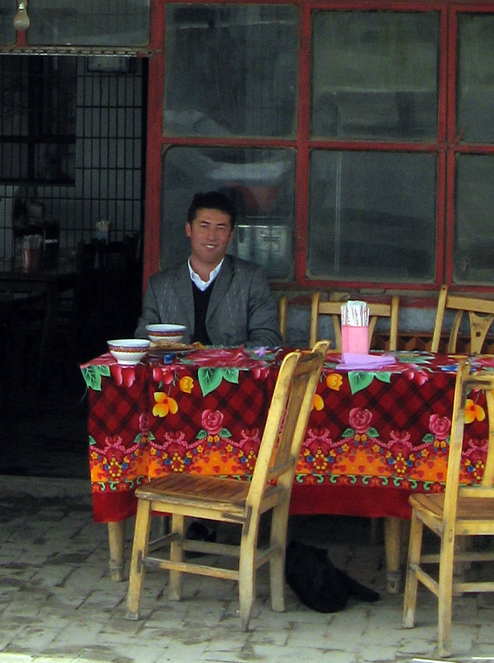 Across the Taklmakan, Uighur Driver, "Abdul"