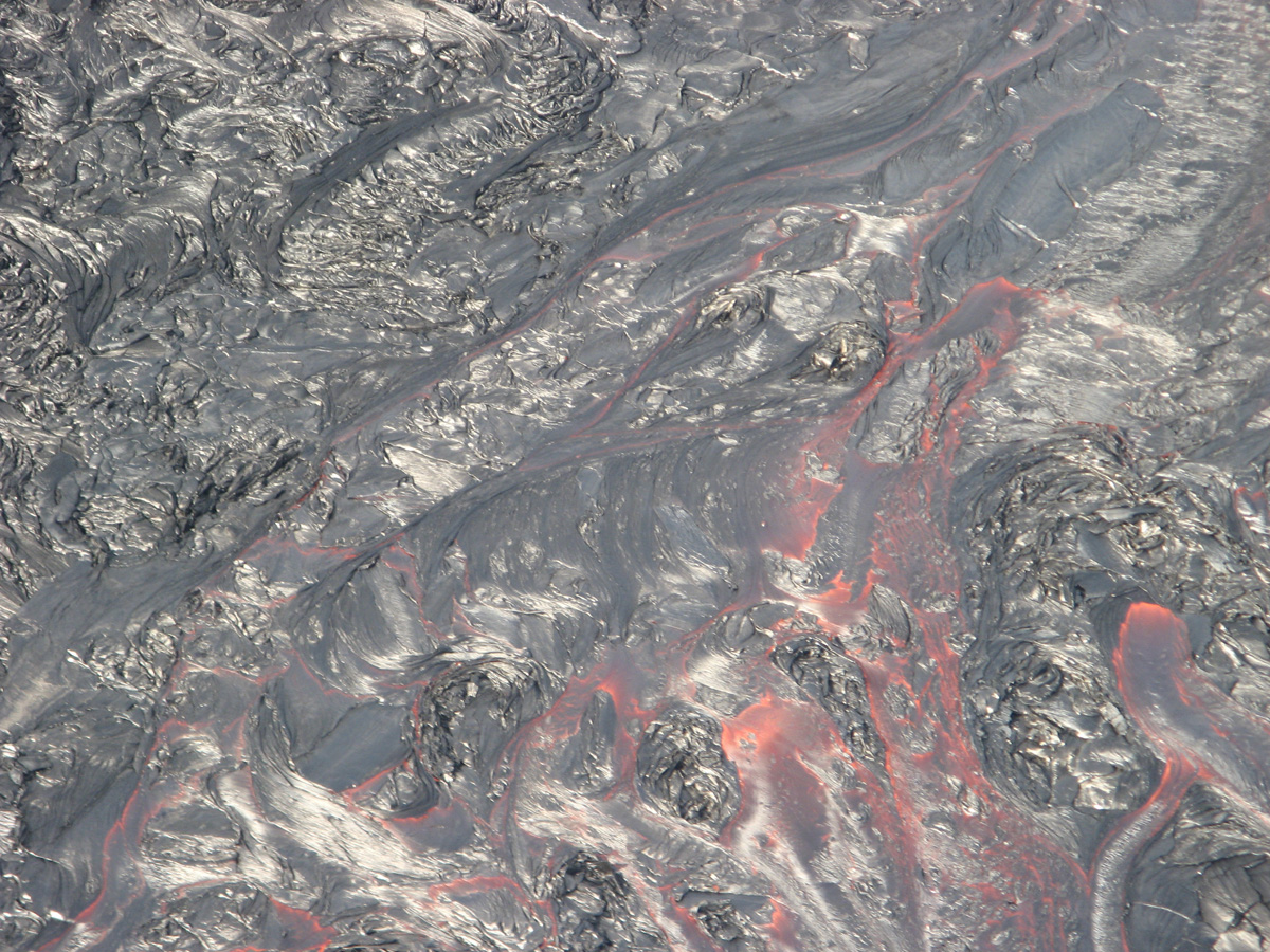Hawaii 2008, Pu`u `O`o vent lava