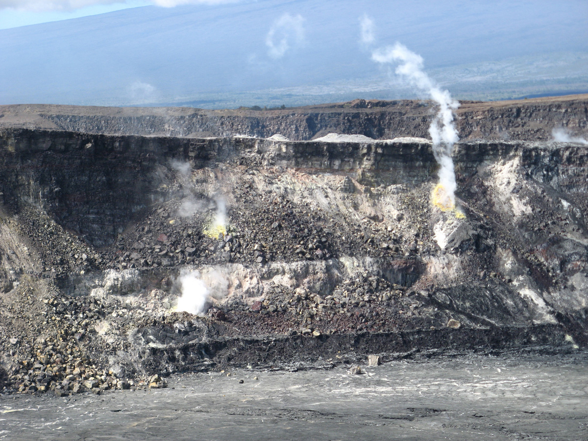 Hawaii 2008, Kilauea caldera