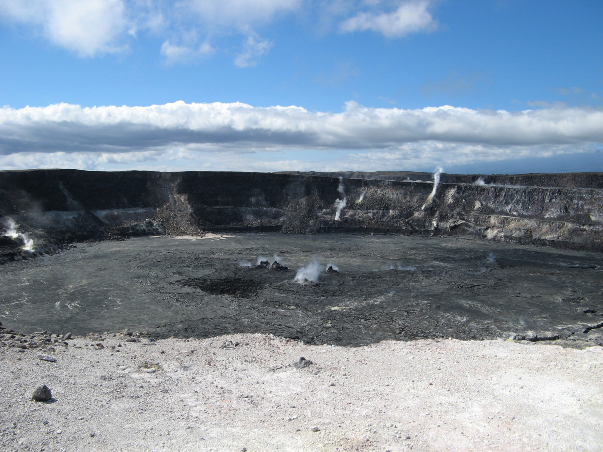 Hawaii 2008, Kilauea caldera