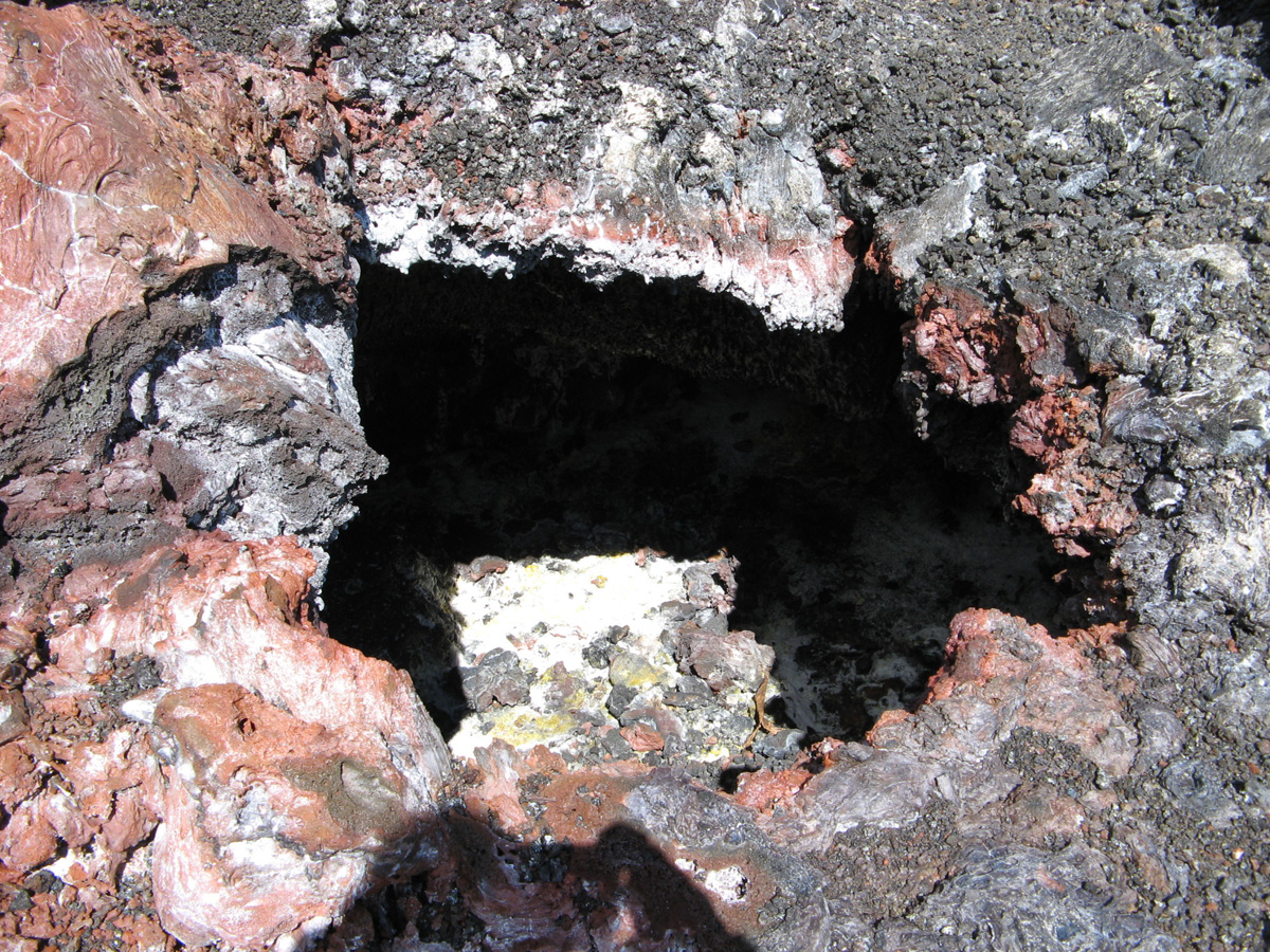 Hawaii 2008, Inside Kilauea caldera