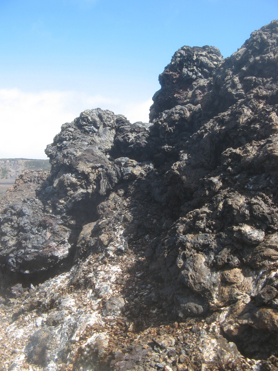 Hawaii 2008, Inside Kilauea caldera