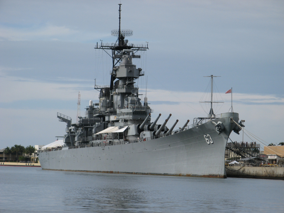 Hawaii 2008, USS Missouri, Pearl Harbor