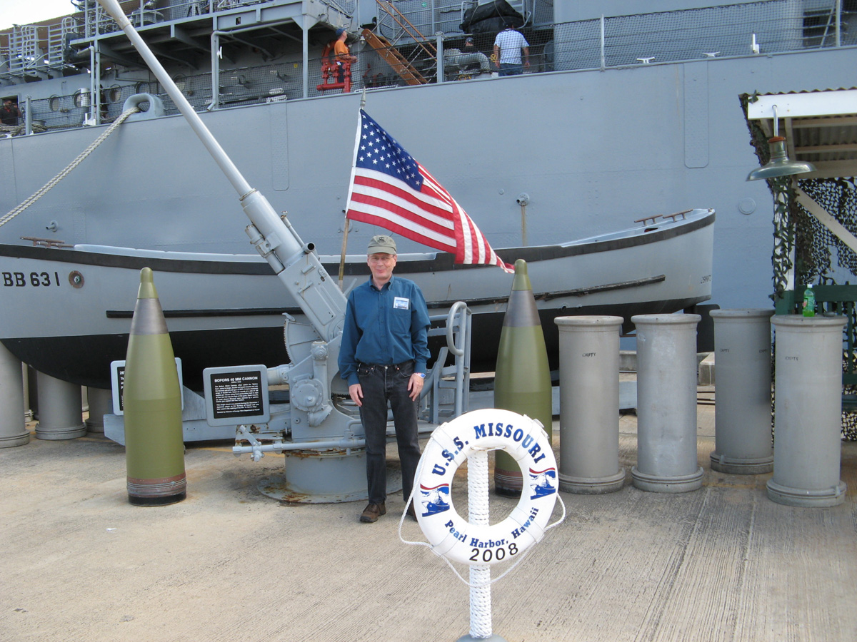 Hawaii 2008, KGH + USS Missouri