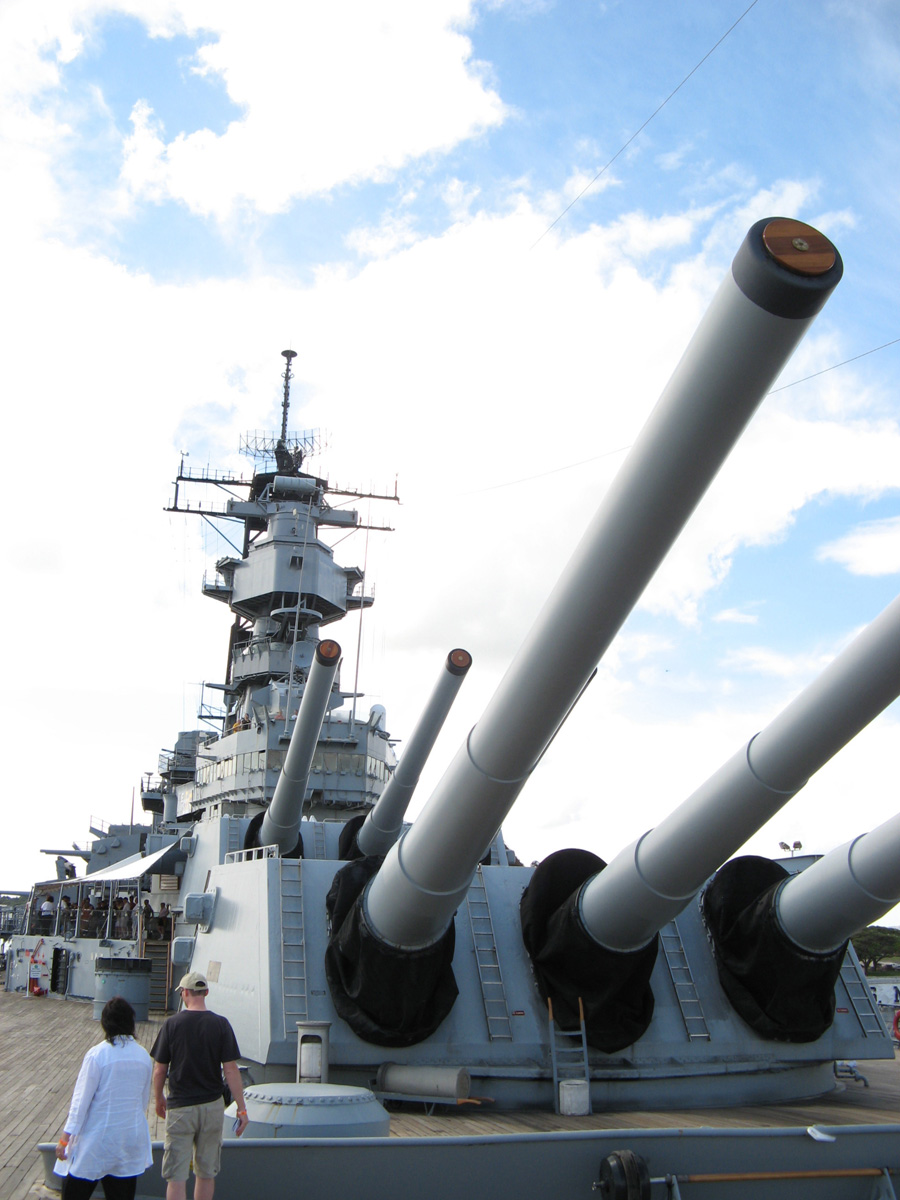 Hawaii 2008, USS Missouri