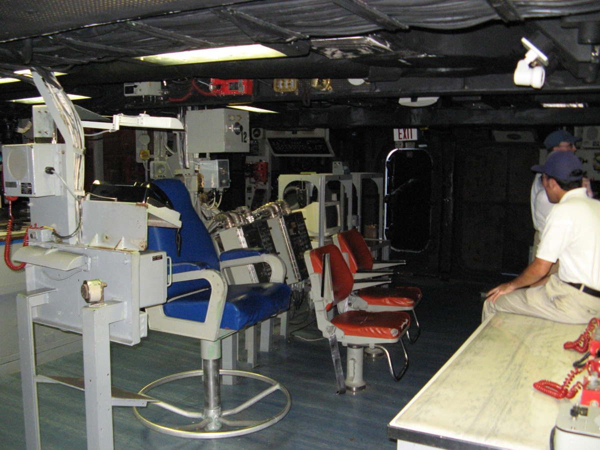 Hawaii 2008, USS Missouri Gulf War Bridge