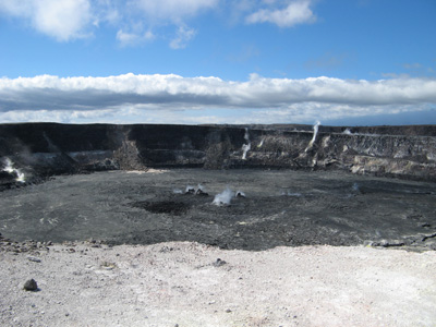 Kilauea caldera, Hawaii 2008