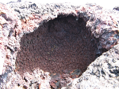 Inside Kilauea caldera, Hawaii 2008
