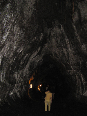Thurston Lava Tube The "improved" section., Hawaii 2008