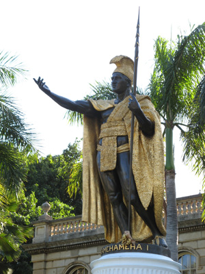 Statue of King Kamehameha I Honolulu, Hawaii 2008